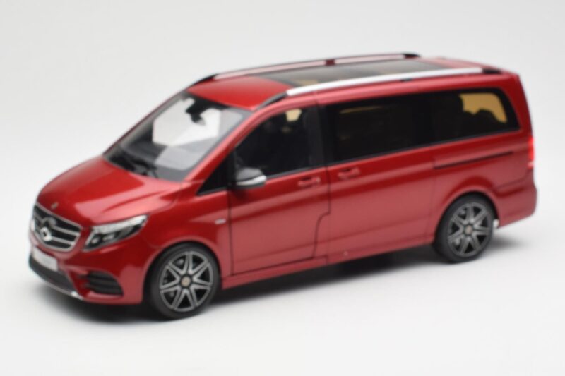 Mercedes V-Class W447 Designo Hyacinth Rot Metallic Norev 1:18 B66004166 Druckguss