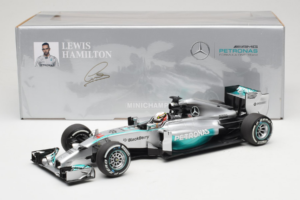 Mercedes W05 #44 L. Hamilton Mercedes AMG Petronas Chinese Grand Prix Winner 2014 Minichamps 1:18 110140244 Druckguss — Bild 7 von 7