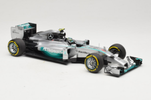 Mercedes W05 #6 N. Rosberg Mercedes AMG Petronas Abu Dhabi Grand Prix 2014 Minichamps 1:18 110140406 Druckguss — Bild 4 von 7
