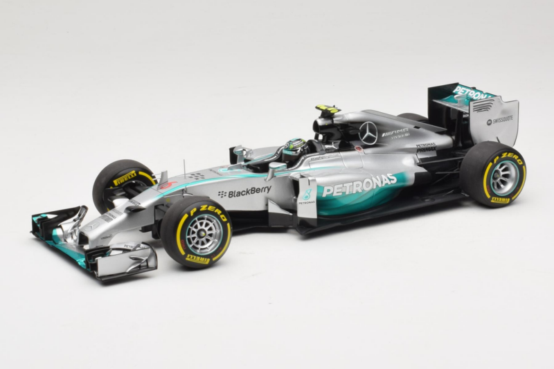 Mercedes W05 #6 N. Rosberg Mercedes AMG Petronas Abu Dhabi Grand Prix 2014 Minichamps 1:18 110140406 Druckguss