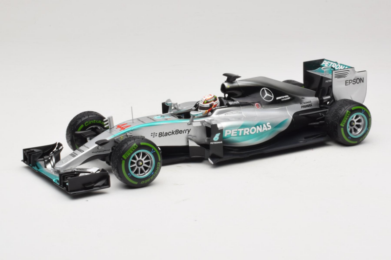 Mercedes W06 #44 L. Hamilton Mercedes AMG Petronas United States Grand Prix Winner World Champion 2015 Minichamps 1:18 110150