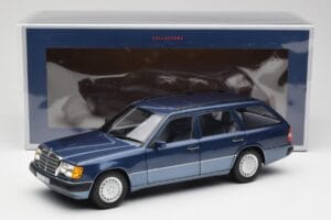 Mercedes 300D W124 T-Modell Nautical Blau Norev 1:18 183962 Druckguss — Bild 8 von 8