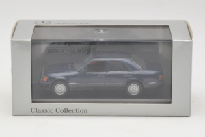 Mercedes W124 Dunkelblau Minichamps 1:43 MB006 Druckguss — Bild 4 von 4