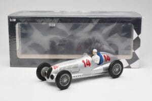 Mercedes W125 #14 Daimler-Benz AG M. von Brauchitsch 2nd Place German GP 1937 Minichamps 1:18 155373114 Druckguss — Bild 6 von 6