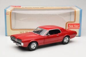 Mercury Cougar XR-7 Rot Sun Star 1:18 1541 Druckguss — Bild 8 von 8