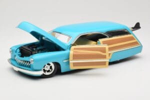 Mercury Merc Woodie Blau Hot Wheels 1:18 27806 Druckguss — Bild 2 von 8