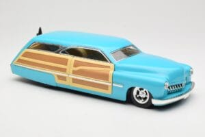 Mercury Merc Woodie Blau Hot Wheels 1:18 27806 Druckguss — Bild 6 von 8