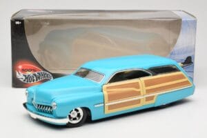 Mercury Merc Woodie Blau Hot Wheels 1:18 27806 Druckguss — Bild 8 von 8