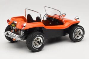 Meyers Manx Orange Cabriolet Solido 1:18 S1802702 Druckguss — Bild 2 von 6