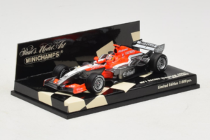 MF1 M16 #18 T. Monteiro MF1 Racing Showcar 2006 Minichamps 1:43 400060088 Druckguss — Bild 2 von 5