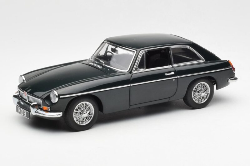 MGB GT Mk2 Coupe Racing Grün AUTOart 1:18 76602 Druckguss