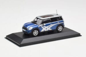 Mini Clubman R55 Cooper S Blue Metallic Onitsuka Tiger Minichamps 1:43 403138676 Druckguss — Bild 2 von 4