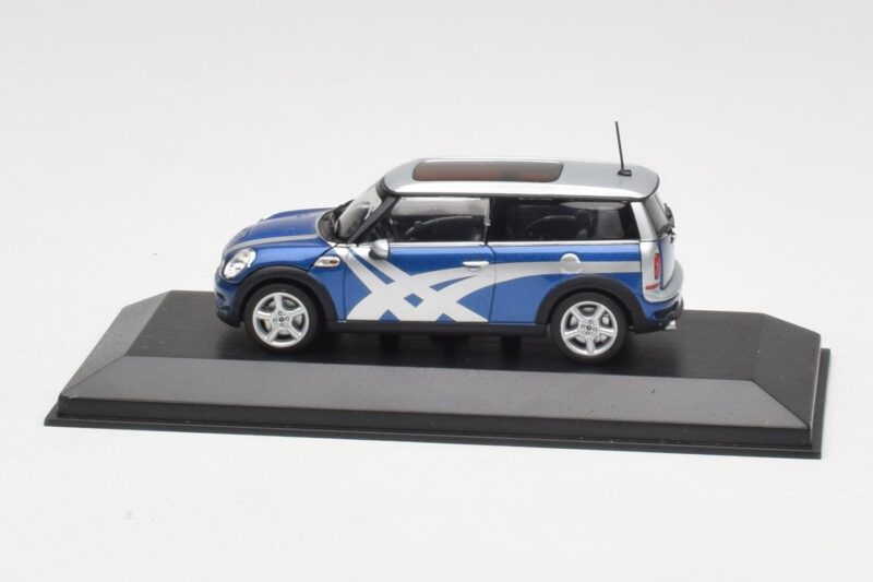 Mini Clubman R55 Cooper S Blue Metallic Onitsuka Tiger Minichamps 1:43 403138676 Druckguss