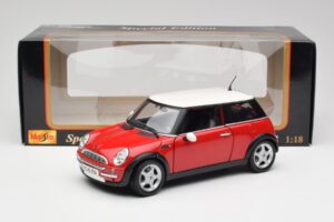 Mini Cooper R50 Rot Maisto 1:18 31619 Druckguss — Bild 2 von 8