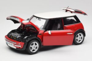 Mini Cooper R50 Rot Maisto 1:18 31619 Druckguss — Bild 8 von 8