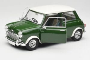 Mini Cooper S British Racing Grün & Old English Weiß Solido 1:18 8021 Druckguss — Bild 2 von 8