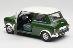 Mini Cooper S British Racing Grün & Old English Weiß Solido 1:18 8021 Druckguss — Bild 5 von 8