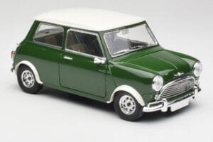 Mini Cooper S British Racing Grün & Old English Weiß Solido 1:18 8021 Druckguss — Bild 6 von 8