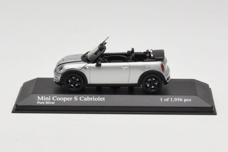 Mini Cooper S R57 Cabriolet Silber Minichamps 1:43 431138830 Druckguss