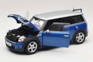 Mini Cooper S Clubman R55 Blau & Silber Kyosho 1:18 80430421048 Druckguss — Bild 2 von 8