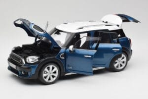 Mini Countryman F60 Island Blau & Weiß Kyosho 1:18 80432447940 Druckguss — Bild 2 von 8