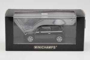 Mini One R50 Schwarz Mit Schwarzem Dach Minichamps 1:43 MINI005 Druckguss — Bild 4 von 5