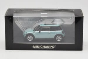 Mini One R50 Hellgrün Mit Hellgrünem Dach Minichamps 1:43 MINI003 Druckguss — Bild 4 von 4