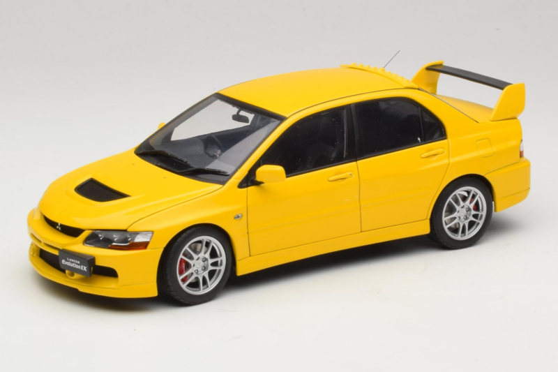 Mitsubishi Lancer Evolution IX GSR Gelb AUTOart 1:18 77192 Druckguss