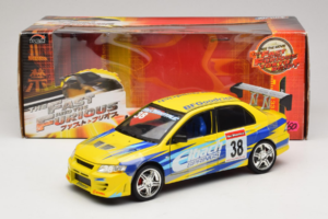 Mitsubishi Lancer EVO VII Fast & Furious Tokyo Drift Joyride 1:18 53607B Druckguss — Bild 6 von 6