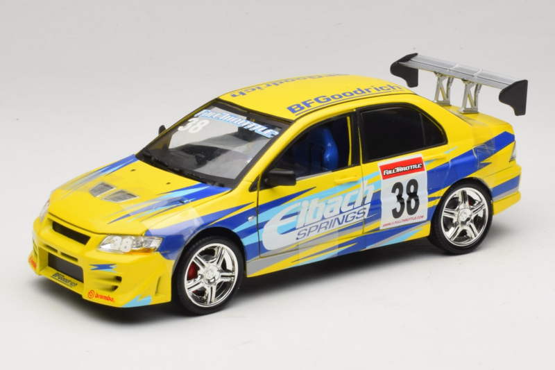 Mitsubishi Lancer EVO VII Fast & Furious Tokyo Drift Joyride 1:18 53607B Druckguss
