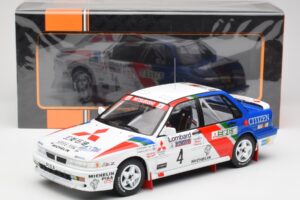 Mitsubishi Galant VR-4 #4 A. Vatanen RAC Rally 1990 IXO 1:18 18RMC192B Druckguss — Bild 6 von 6
