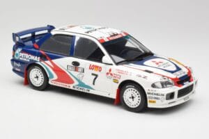 Mitsubishi Lancer Evo 3 Group A #4 T. Makinen / S. Harjanne Rally Australia 1996 Otto 1:18 OT475 Resin — Bild 4 von 6