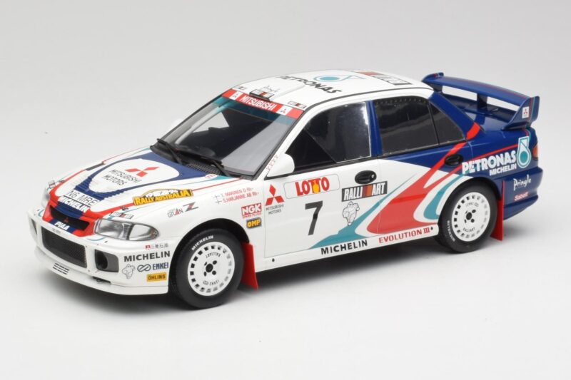 Mitsubishi Lancer Evo 3 Group A #4 T. Makinen / S. Harjanne Rally Australia 1996 Otto 1:18 OT475 Resin