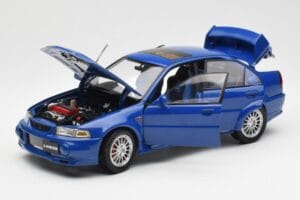 Mitsubishi Lancer EVO VI Blau RHD AUTOart 1:18 77151 Druckguss — Bild 2 von 8