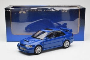Mitsubishi Lancer EVO VI Blau RHD AUTOart 1:18 77151 Druckguss — Bild 8 von 8