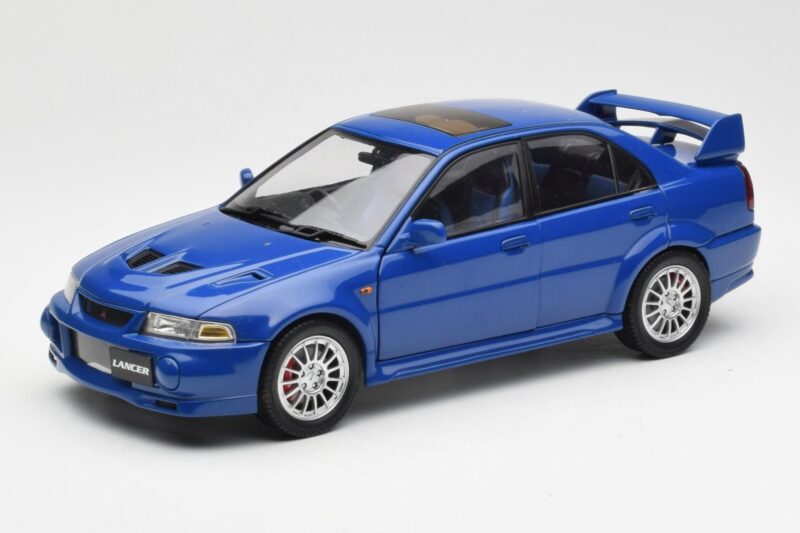 Mitsubishi Lancer EVO VI Blau RHD AUTOart 1:18 77151 Druckguss