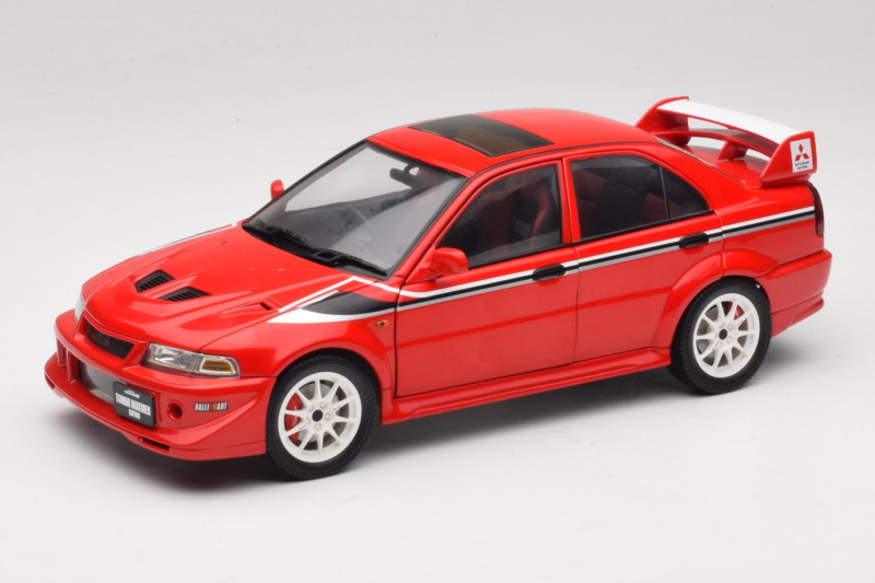 Mitsubishi Lancer Evo VI Tommi Makinen Edition Rot AUTOart 1:18 77156 Druckguss