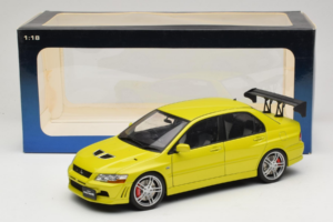 Mitsubishi Lancer Evo VII Mustard Yellow AUTOart 1:18 77166 Druckguss — Bild 8 von 8