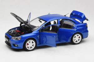 Mitsubishi Lancer Evolution X Blau OEM 1:18 MLE01 Druckguss — Bild 2 von 8