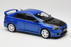 Mitsubishi Lancer Evolution X Blau OEM 1:18 MLE01 Druckguss — Bild 6 von 8