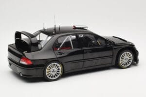 Mitsubishi Lancer Evolution WRC Plain Body Schwarz AUTOart 1:18 80528 Druckguss — Bild 3 von 8