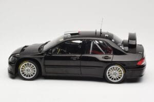 Mitsubishi Lancer Evolution WRC Plain Body Schwarz AUTOart 1:18 80528 Druckguss — Bild 4 von 8