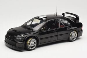 Mitsubishi Lancer Evolution WRC Plain Body Schwarz AUTOart 1:18 80528 Druckguss