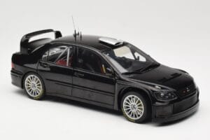 Mitsubishi Lancer Evolution WRC Plain Body Schwarz AUTOart 1:18 80528 Druckguss — Bild 6 von 8