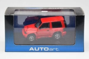 Mitsubishi Pajero Evo Rot AUTOart 1:43 57203 Druckguss — Bild 4 von 4
