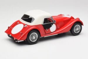 Morgan 4/4 Plus Competition Hardtop Rot Kyosho 1:18 08114R Druckguss — Bild 3 von 8
