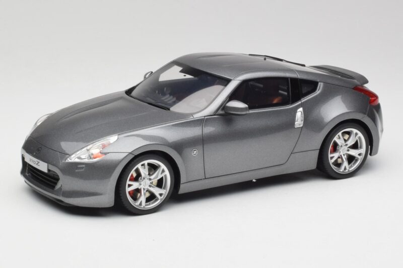 Nissan 370Z Z34 Gun Metallic Otto 1:18 OT465 Resin