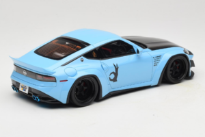 Nissan Fairlady Z RZ34 Pandem China Blue Black GT Spirit 1:18 GT943 Resin — Bild 2 von 6