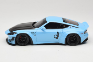 Nissan Fairlady Z RZ34 Pandem China Blue Black GT Spirit 1:18 GT943 Resin — Bild 3 von 6