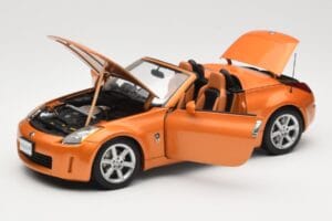 Nissan Fairlady Z Z33 Roadster Sunset Orange AUTOart 1:18 77377 Druckguss — Bild 2 von 8